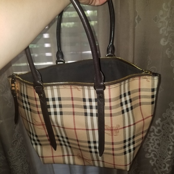 Burberry haymarket salisbury tote Clearance